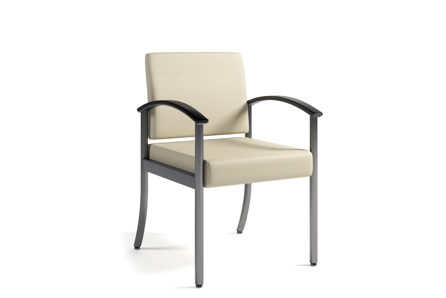 Westlake Arm Chair, Neutral Fabric, Metal